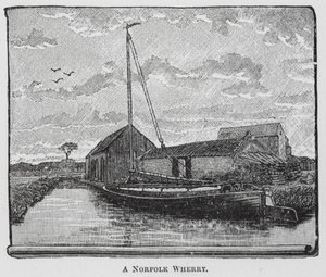 Norfolk Wherry (metszet) alkotó: English School