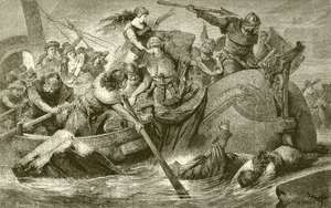 A vikingek rablóexpedíciója alkotó: English School