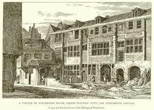 A Winchester-ház egy része, amely a tizenkilencedik századig fennmaradt alkotó: English School