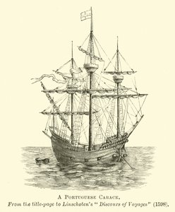 Egy portugál carrack alkotó: English School
