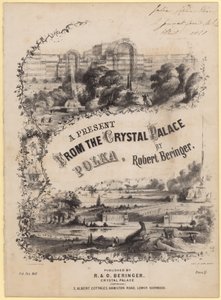 Ajándék a Crystal Palace Polkától alkotó: English School