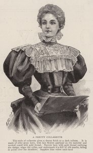 Egy szép nyakörv (metszet) alkotó: English School