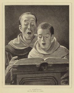 Próba (metszet) alkotó: English School