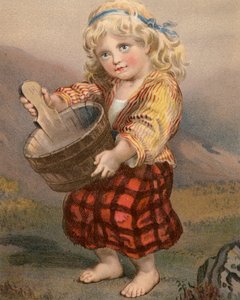 Egy skót Lassie (színes litó) alkotó: English School