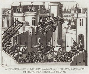 Ein Turnier in London, ausgerufen über England, Schottland, Deutschland, Flandern und Frankreich