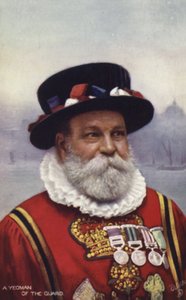 A gárda egyik tagja alkotó: English School