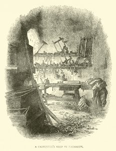 Egy asztalos üzlet Názáretben alkotó: English School