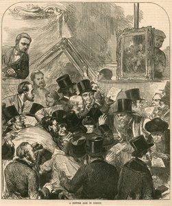 Képkiárusítás Londonban alkotó: English School