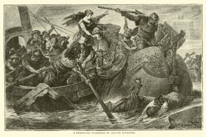 A teuton hódítók ragadozó betörése alkotó: English School