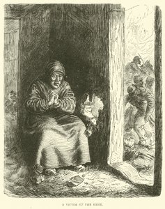 Az ostrom áldozata, 1871. január alkotó: English School
