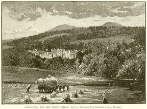 Abbotsford és az Eildon Hills alkotó: English School