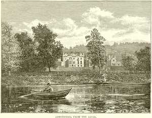 Abbotsford, a folyó felől alkotó: English School