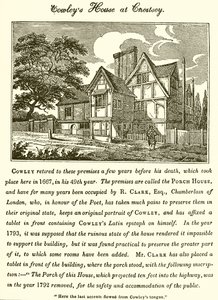 Abraham Cowley háza Chertseyben
