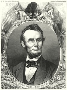 Abraham Lincoln (metszet) alkotó: English School