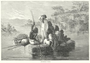 Abesszíniai komp (metszet) alkotó: English School