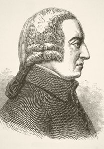Adam Smith, William Hickman Smith Aubrey (1858-1916) „Anglia nemzeti és hazai története” című művéből, London, 1890 körül alkotó: English School