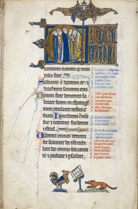 Hozzáadás. 50000, f.146v 97. zsoltár; kezdőbetű 
