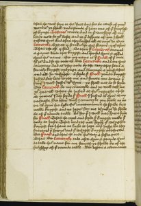 Add hozzá az MS 59678, f.185v „Le Morte Darthur”-t, Sir Thomas Malory, 1481-83 körül (tinta papíron) alkotó: English School
