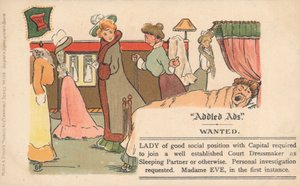 Addled Ads Postkarte