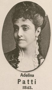 Adelina Patti (metszet) alkotó: English School