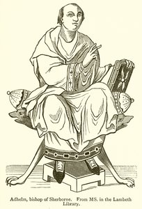 Adhelm, Sherborne püspöke alkotó: English School