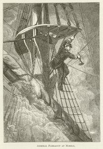 Farragut admirális a mobilnál alkotó: English School