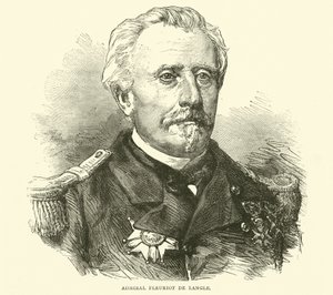 Fleuriot de Langle admirális, 1870. november alkotó: English School