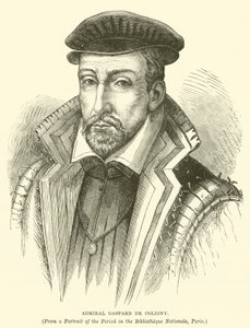 Gaspard de Coligny admirális (metszet) alkotó: English School