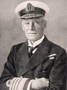 Sir Henry Bradwardine Jackson admirális, a „The War Illustrated Album deLuxe” című albumából, amely 1916-ban Londonban jelent meg alkotó: English School