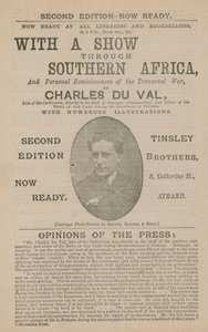 Charles Du Val bemutatója Dél-Afrikán keresztül alkotó: English School