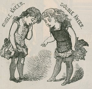 Gyermek dupla térdharisnya hirdetése alkotó: English School