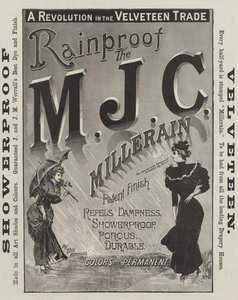 Reklám, M J C Millerain (metszet) alkotó: English School