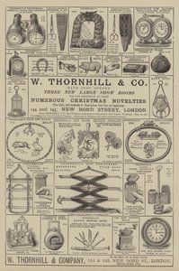 Advertisement, W Thornhill and Company (metszet) alkotó: English School