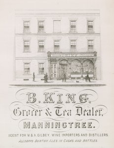 B King hirdetése alkotó: English School