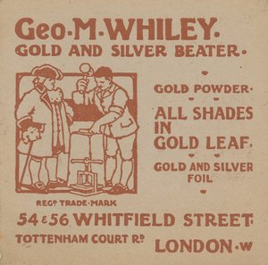 George M Whiley reklámja alkotó: English School
