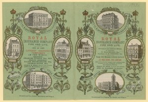 A Royal Insurance Company reklámja alkotó: English School