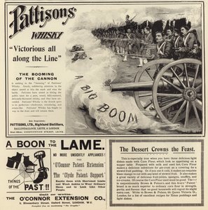 A The Graphic Christmas Number 1897-ből terjedő reklámok