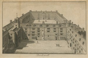A Bridewell-palota légi felvétele alkotó: English School