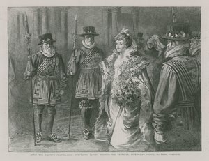 Őfelsége szalonja után alkotó: English School