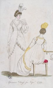 Délutáni ruha 1799 szept alkotó: English School