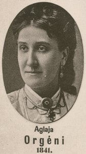 Aglaja Orgeni (metszet) alkotó: English School