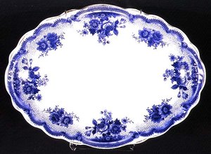 Albertoli mintás Staffordshire lemez, 1860 körül (kerámia) alkotó: English School