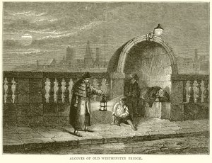 Az Old Westminster Bridge fülkéi alkotó: English School
