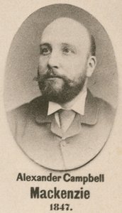 Alexander Campbell Mackenzie (mélynyomás) alkotó: English School