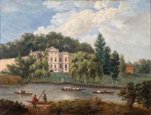 Alexander Popes House és Earl Ferrers House, Twickenham, Middlesex alkotó: English School