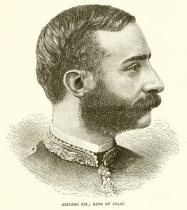XII. Alfonz, Spanyolország királya alkotó: English School