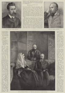 Alfred, Tennyson báró, költődíjas (metszet) alkotó: English School