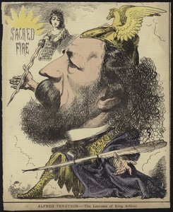 Alfred Tennyson - Arthur király díjazottja