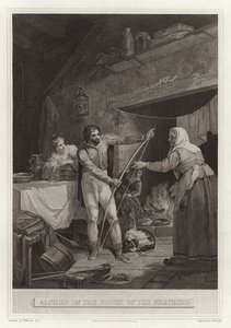Alfred a hollandok házában alkotó: English School