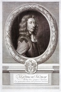 Algernon Sidney, angol köztársasági politikai teoretikus és katona (metszet) alkotó: English School